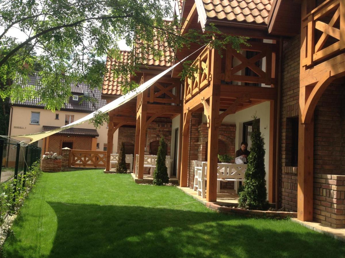 Domki Hallerowka Resort Władysławowo Esterno foto